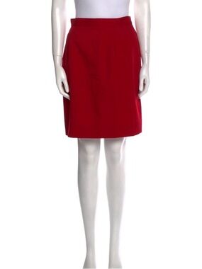 Vintage Burberry Wool Mini Skirt